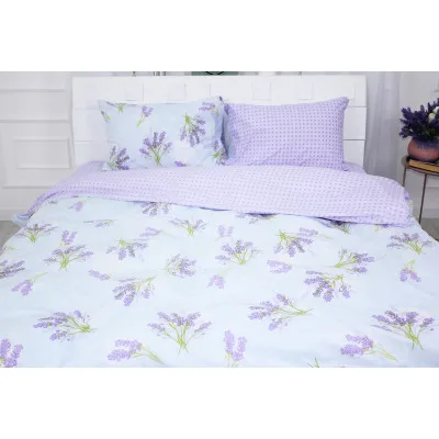 Постільна білизна MirSon Бязь Ranforce Elite 17-0130 Lavender sea 175х210 (2200004671031)