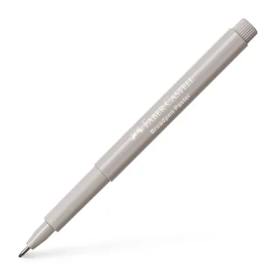 Лайнер Faber-Castell BROADPEN 1554 Pastel Grey, колір пастельний сірий, 0,8 мм (30751)