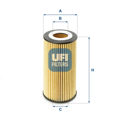 Фільтр масляний UFI 25.154.00