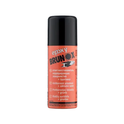 Перетворювач іржі та ґрунтовка 2-в-1, спрей Brunox Epoxy 150 ml