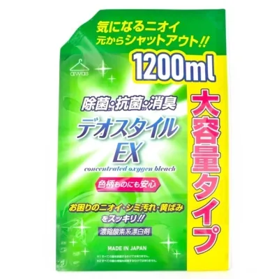 Відбілювач Rocket Soap Concentrated Oxygen-Based Bleach Концентрований кисневий 1.2 л (4903367093929)