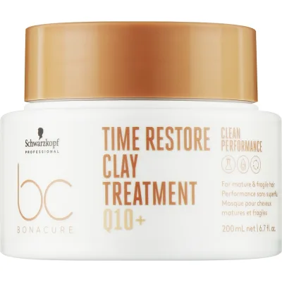 Маска для волосся Schwarzkopf Professional BC Bonacure Time Restore Clay Treatment Q10+ 500 мл (4045787726275)