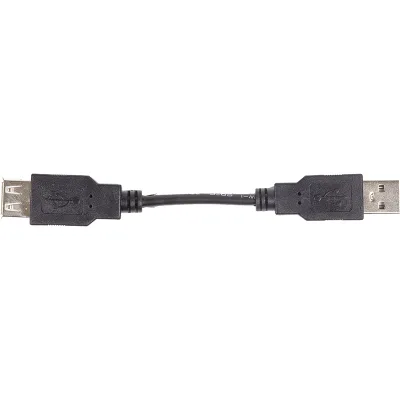 Дата кабель USB 2.0 AM/AF 0.1m PowerPlant (KD00AS1209)