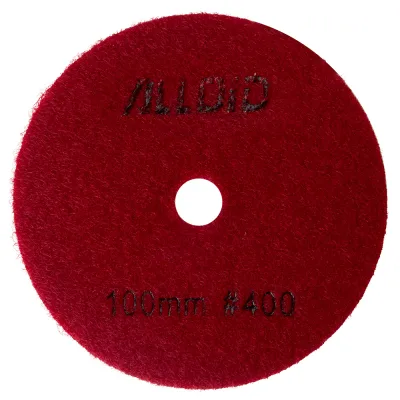 Круг зачистний Alloid Pro, алмазний, шліфувальний, на липучці, COMBS, 100мм, зерно 400 (DD-63382)