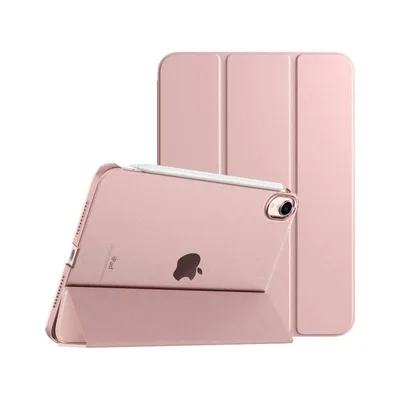 Чохол до планшета BeCover Tri Fold Hard Apple iPad Mini 7 2024 Rose Gold (712456)