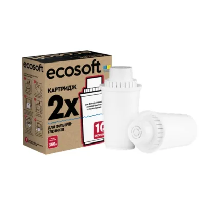 Картридж для фільтра глечика Ecosoft Аквафор 2шт (CRVK2AQRECO)