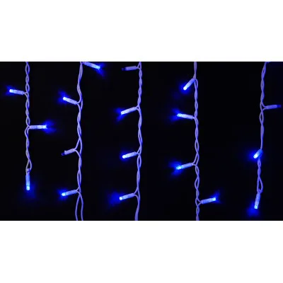 Гірлянда Delux ICICLE 75 LED 2 x 0.7 м IP44 EN Синій/білий (90016592)