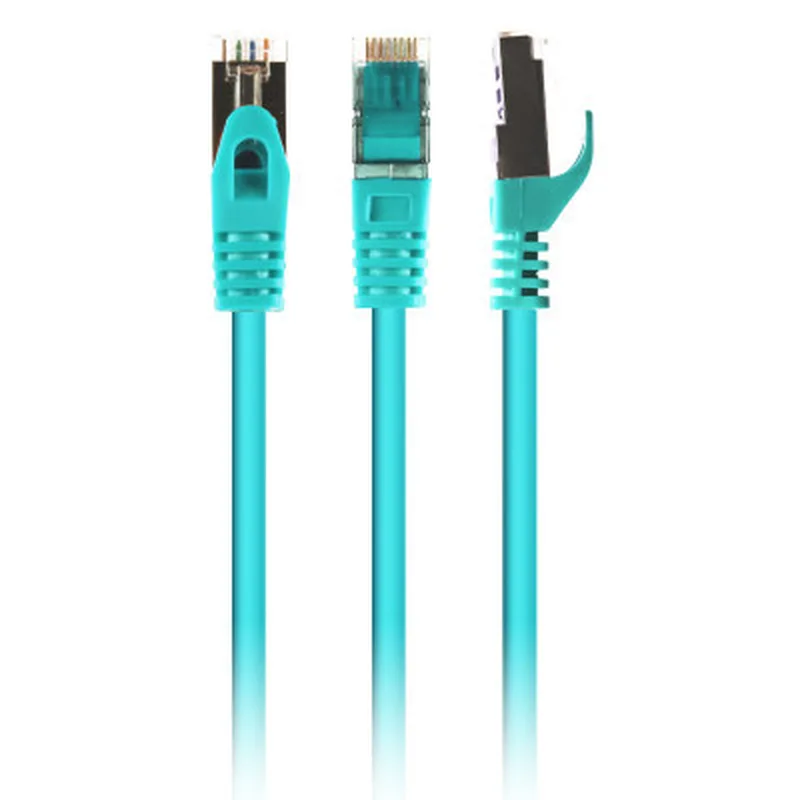 Патч-корд 2м S/FTP Cat 6A CU LSZH blue Cablexpert (PP6A-LSZHCU-B-2M)