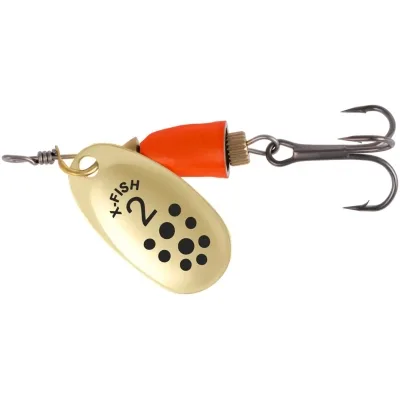 Блешня X-Fish Wolf 5g 2 Gold fire red (1917.05.55)