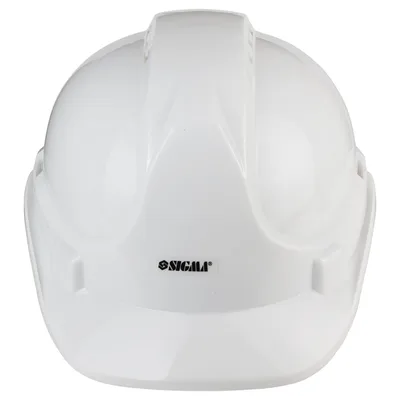 Каска захисна Sigma 8 точок кріплення (біла) (9414501)