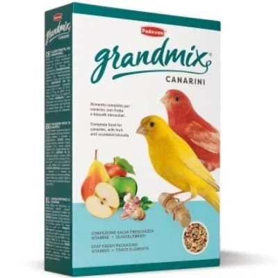 Корм для птахів Padovan GrMix Canarini для канарок 400 г (8001254002750)
