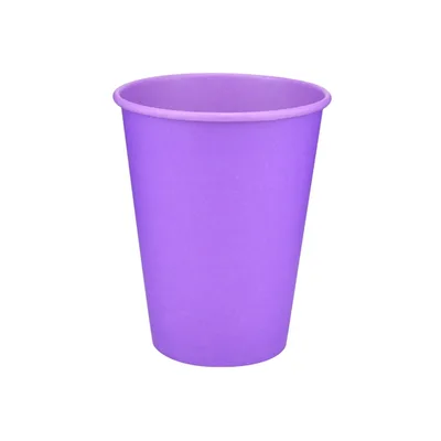 Стакани одноразові Buroclean LAVANDA CUP паперові 400 мл 50 шт (1080053)