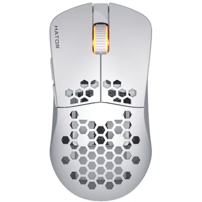 Мишка Hator Stellar Wireless/Bluetooth/USB White (HTM651)
