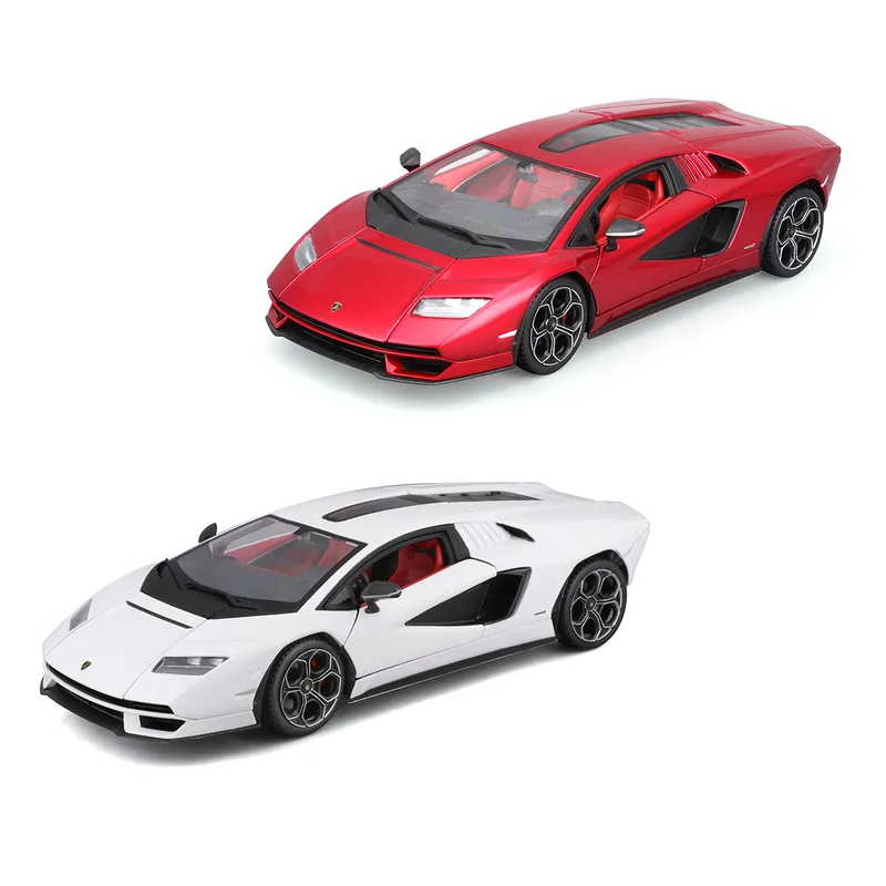 Машина Bburago Lamborghini Countach LPI 800-4 (біла, 1:24) (18-21102)