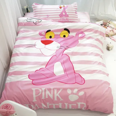 Постільна білизна MirSon Бязь Premium 17-0110 Pink Pantere 110х140 (2200001606081)