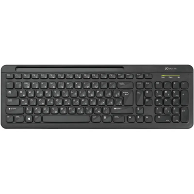 Клавіатура Xtrike ME KB-303 Wireless/Bluetooth UA Black (KB-303UA)