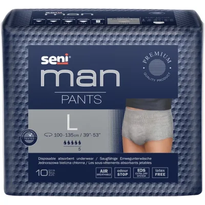 Підгузки для дорослих Seni Man Pants Large 10 шт (5900516800550)