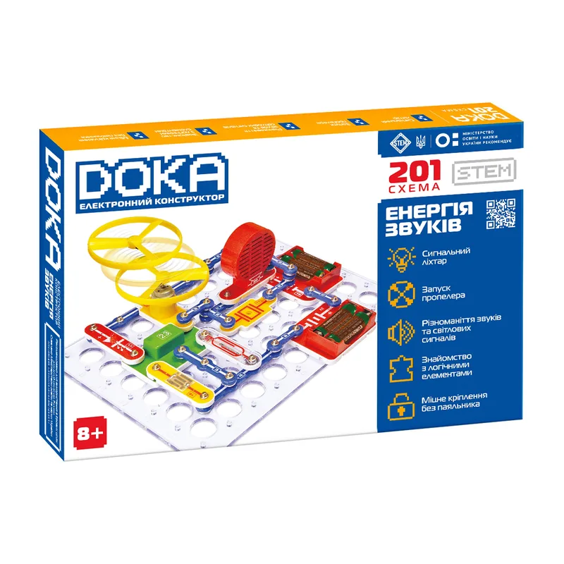 Конструктор DOKA електронний 201 схема (D70706)