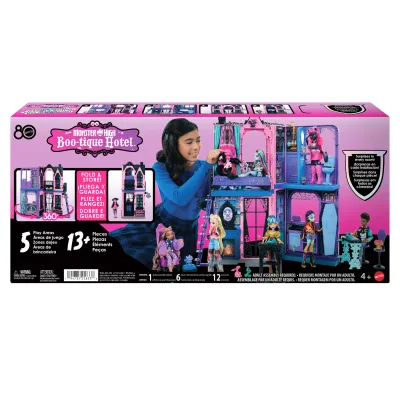 Ігровий набір Monster High БУ-тік Готель Лігво для моторошно стильних (JBF16)
