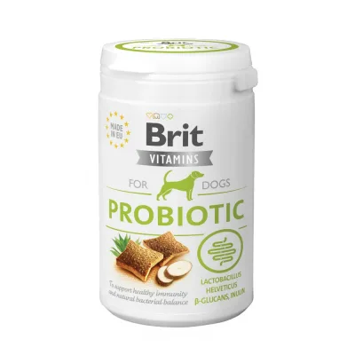 Вітаміни для собак Brit Vitamins Probiotic з пробіотиками 150 г (8595602562534)