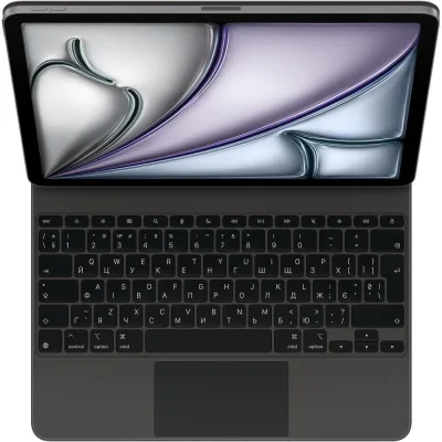 Чохол до планшета Apple Magic Keyboard iPad Air 13-inch (M3) Ukrainian A3340 Black (MGYY4UA/A)