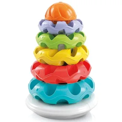 Розвиваюча іграшка Clementoni пірамідка Stacking Rings (17103)