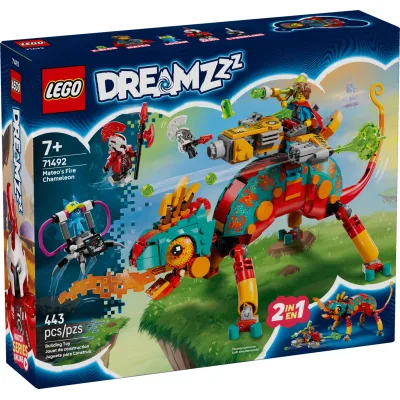 Конструктор LEGO DREAMZzz Вогняний хамелеон Матео (71492)