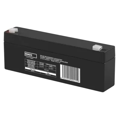 Батарея до ДБЖ EMOS B9672 AGM 12V 2,2Ah fast 4,7mm (B9672)