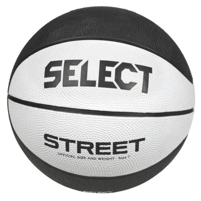 М'яч баскетбольний Select Basketball Street v23 біло-чорний 205570-126 №5 (5703543314126)