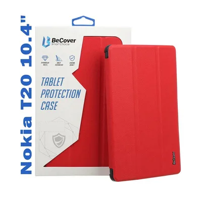 Чохол до планшета BeCover Smart Case Nokia T20 10.4" Red (708045)