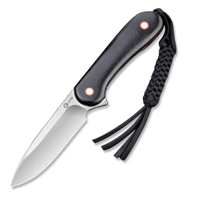 Ніж Civivi Fixed Blade Elementum Satin Black G10 (C2104A)