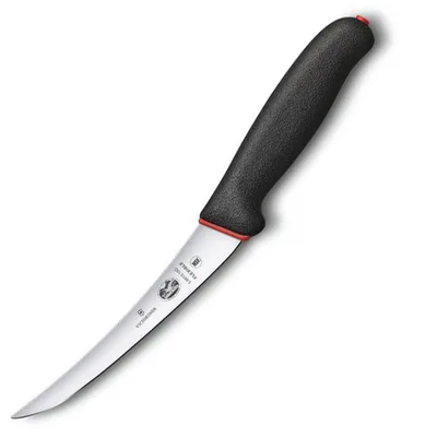 Кухонний ніж Victorinox Fibrox Boning Flexible 15 см Dual Grip Black (5.6613.15D)