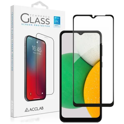 Скло захисне ACCLAB Full Glue Samsung A03 Core Black (1283126519093)