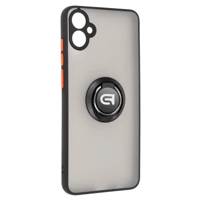 Чохол до мобільного телефона Armorstandart Frosted Matte Ring Samsung A05 (A055) Black (ARM72707)