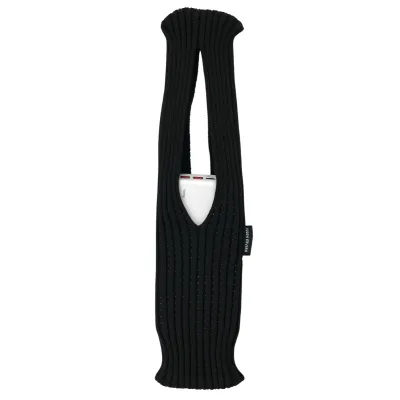 Чохол до мобільного телефона BeCover Knit Pocket universal Black (715158)