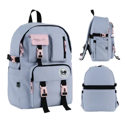 Рюкзак шкільний GoPack Education Teens 2500L сірий (GO26-2500L-1)