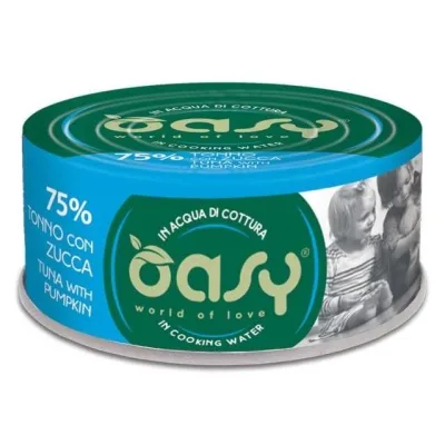 Консерви для котів OASY Wet More Love з тунцем та анчоусами 70 г (8054329511411)