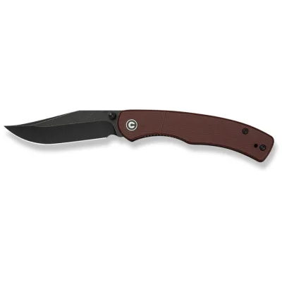 Ніж Civivi Clingman, Burgundy G10, Darkwash (C23065-2)