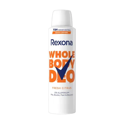Дезодорант Rexona Для всього тіла Цитрусова свіжість 150 мл (8720181669736)