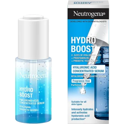 Сироватка для обличчя Neutrogena Hydro Boost Hyaluronic Acid Concentrated Serum З гіалуроновою кислотою 15 мл (3574661632926)