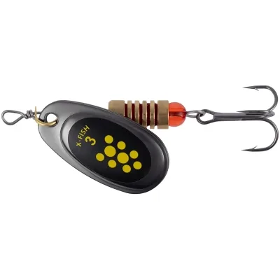 Блешня X-Fish Dark Side 6g 3 Nikel black lime (1917.07.24)