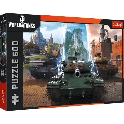 Пазл Trefl World of Tanks, Час діяти 500 елементів (5900511375350)