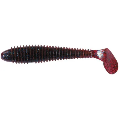 Силікон рибальський Keitech Swing Impact FAT 4.8" (5 шт/упак) ц:ea#03 grape (1551.01.39)