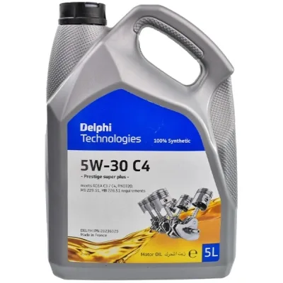 Моторна олива Delphi Prestige Super Plus C4 5W-30, 5л (28236325)