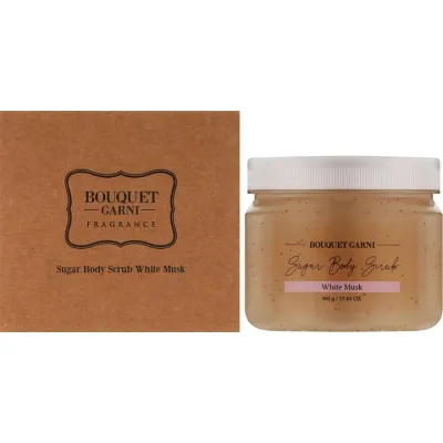 Скраб для тіла Bouquet Garni Sugar Body Scrub White Musk 500 г (8809487044444)