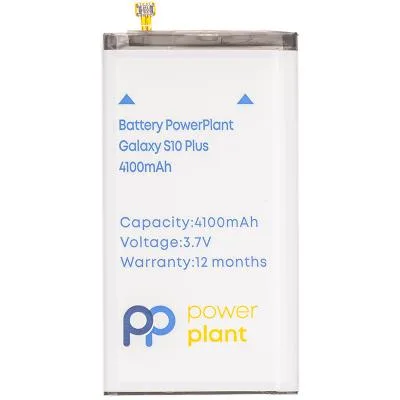 Акумуляторна батарея PowerPlant Samsung Galaxy S10 Plus (EB-BG975ABU) 4100mAh (SM170739)