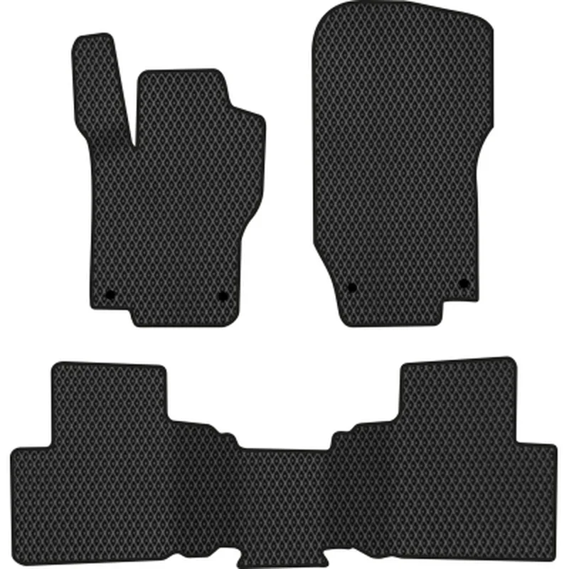 Килимок в салон EVAtech Mercedes-Benz ML-Class (W164) 2005-2011 2 поко (MB1800Z3MS4RBB)