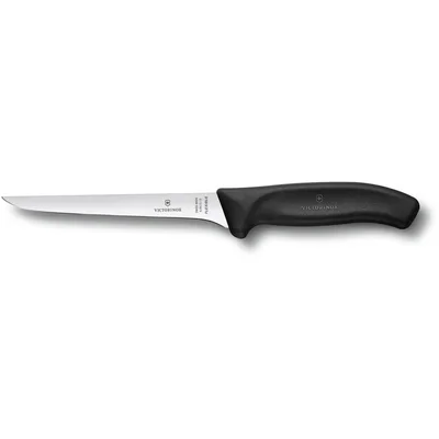 Кухонний ніж Victorinox SwissClassic Boning Flex 15см Black (6.8413.15G)