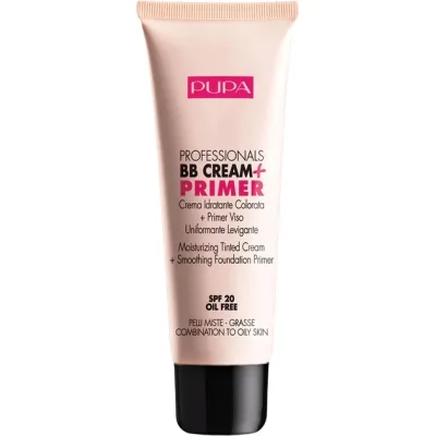 BB-крем Pupa + Primer For Combination To Oily Skin Зволожувальний тон + Основа під макіяж з вирівнювальним і (8011607211951)