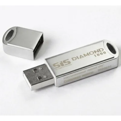 Апаратний ключ безпеки SIS Засіб КЗІ електронний ключ DIAMOND 1000, металевий корпус (D1000M)